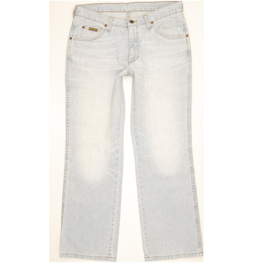 Wrangler Alaska Men Blue Straight Regular Jeans W33 L30