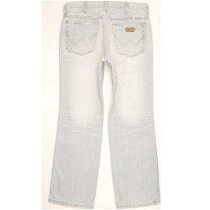 Wrangler Alaska Men Blue Straight Regular Jeans W33 L30