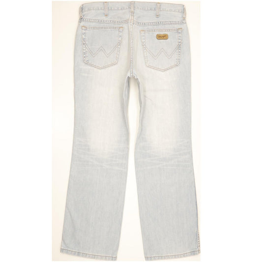Wrangler Alaska Men Blue Straight Regular Jeans W33 L30