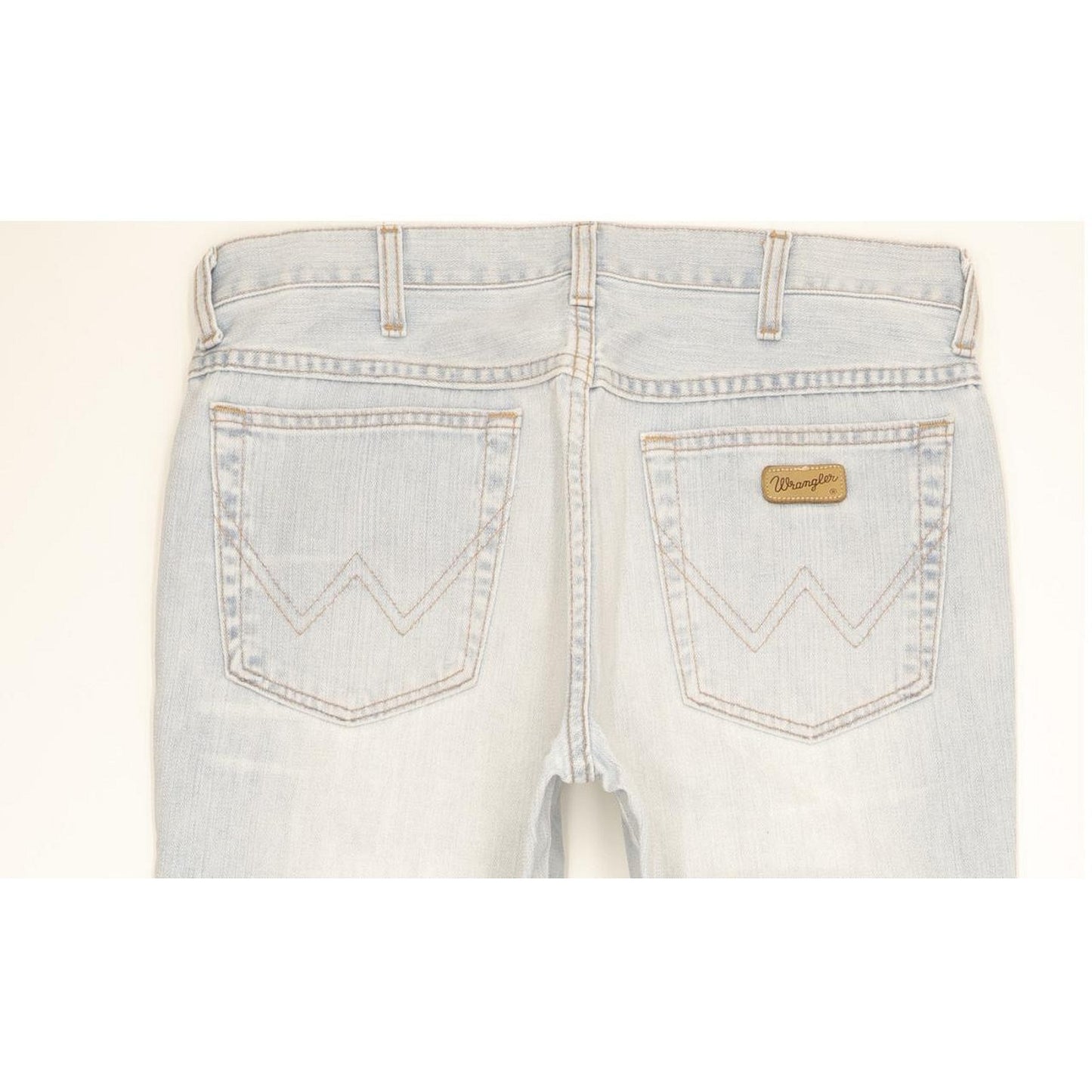 Wrangler Alaska Men Blue Straight Regular Jeans W33 L30