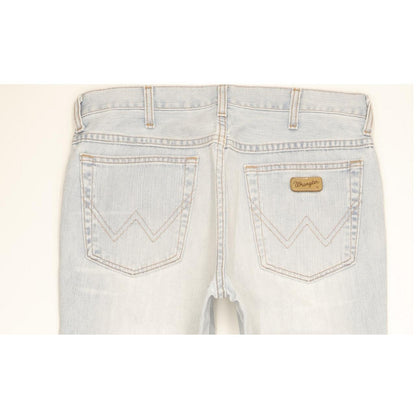Wrangler Alaska Men Blue Straight Regular Jeans W33 L30