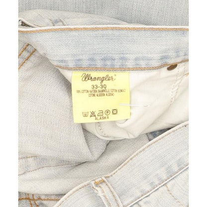 Wrangler Alaska Men Blue Straight Regular Jeans W33 L30