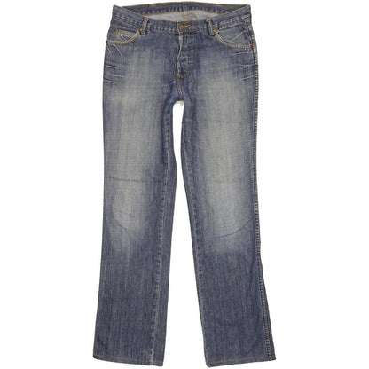 Wrangler Evolution Men Blue Straight Regular Jeans W34 L35