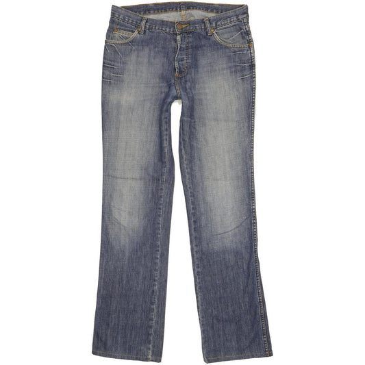 Wrangler Evolution Men Blue Straight Regular Jeans W34 L35