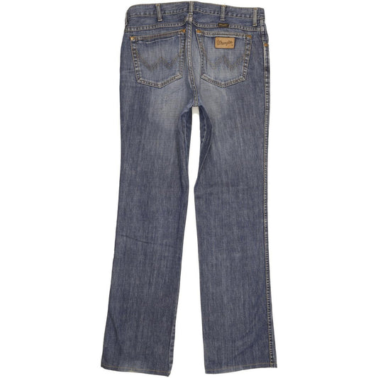 Wrangler Evolution Men Blue Straight Regular Jeans W34 L35