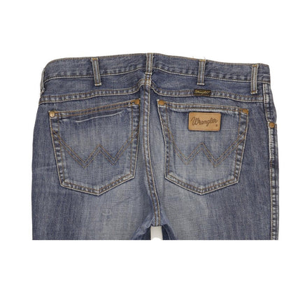 Wrangler Evolution Men Blue Straight Regular Jeans W34 L35