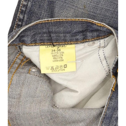 Wrangler Evolution Men Blue Straight Regular Jeans W34 L35