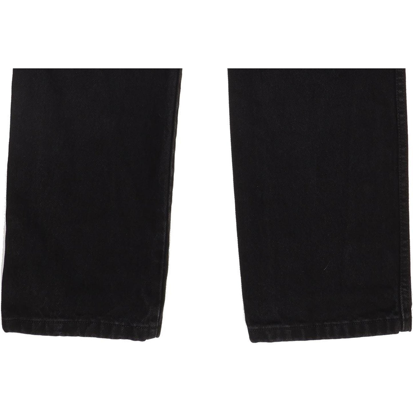 Wrangler Durable Quality Men Black Straight Regular Jeans W36 L33