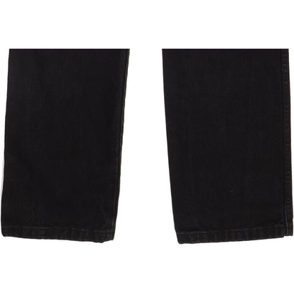 Wrangler Durable Quality Men Black Straight Regular Jeans W36 L33