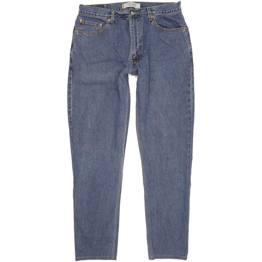 Levi's 505 Men Blue Straight Regular Jeans W35 L31