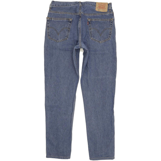 Levi's 505 Men Blue Straight Regular Jeans W35 L31