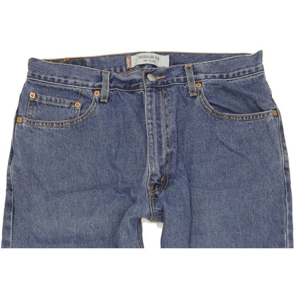 Levi's 505 Men Blue Straight Regular Jeans W35 L31