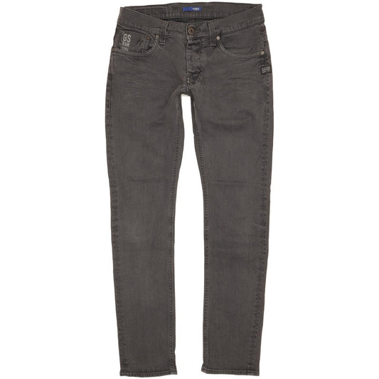 G-Star Defend Men Grey Skinny Slim Stretch Jeans W31 L30
