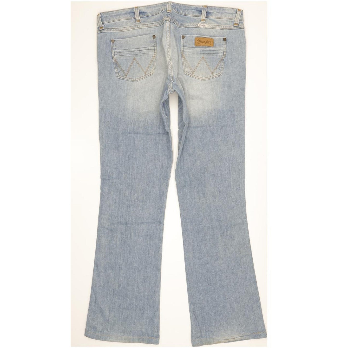Wrangler Megan Women Blue Bootcut Regular Stretch Jeans W34 L32