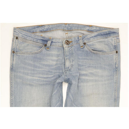Wrangler Megan Women Blue Bootcut Regular Stretch Jeans W34 L32