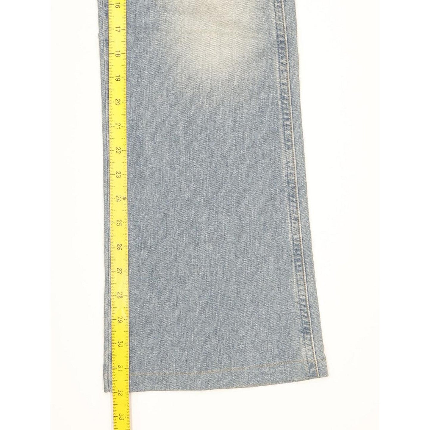 Wrangler Megan Women Blue Bootcut Regular Stretch Jeans W34 L32