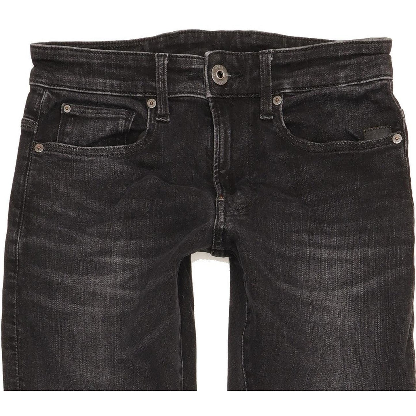G-Star Revend Men Black Skinny Slim Stretch Jeans W28 L31