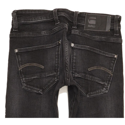G-Star Revend Men Black Skinny Slim Stretch Jeans W28 L31