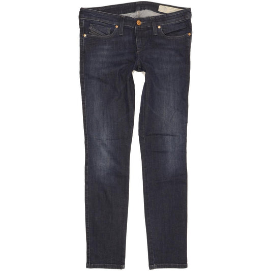 Diesel Skinzee-Low Women Blue Skinny Slim Stretch Jeans W28 L28