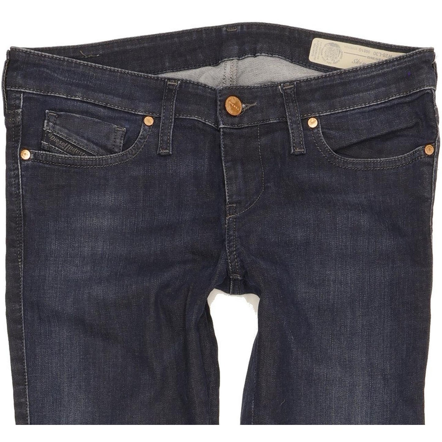 Diesel Skinzee-Low Women Blue Skinny Slim Stretch Jeans W28 L28