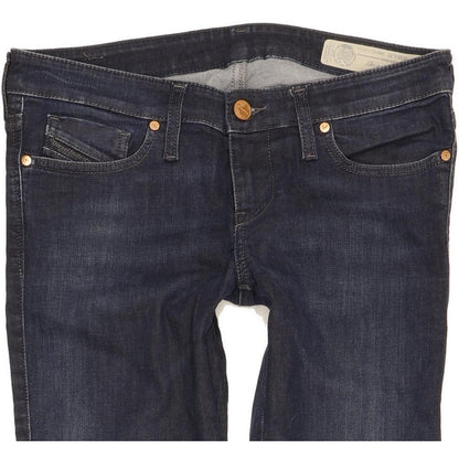 Diesel Skinzee-Low Women Blue Skinny Slim Stretch Jeans W28 L28