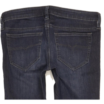 Diesel Skinzee-Low Women Blue Skinny Slim Stretch Jeans W28 L28