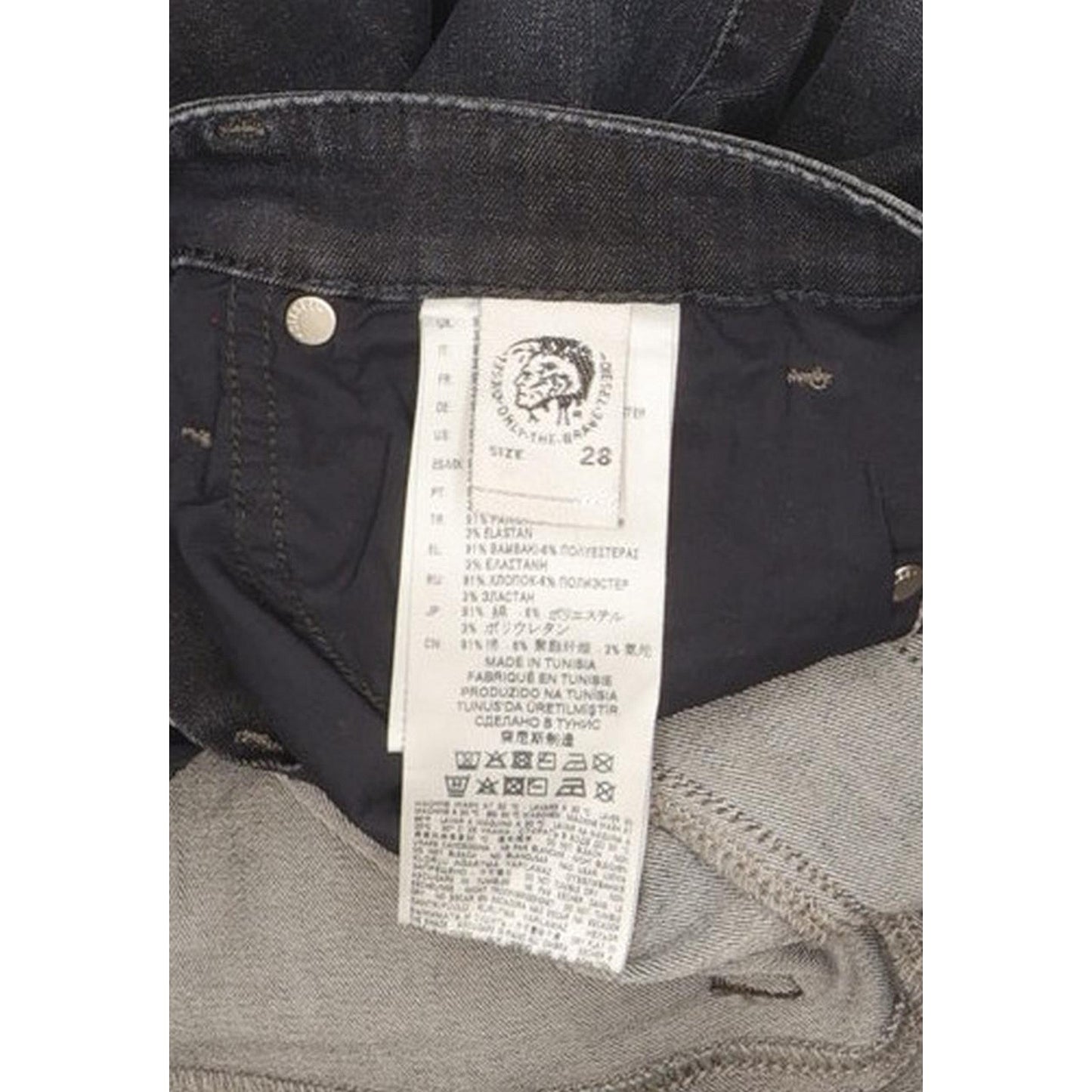 Diesel Skinzee-Low Women Blue Skinny Slim Stretch Jeans W28 L28