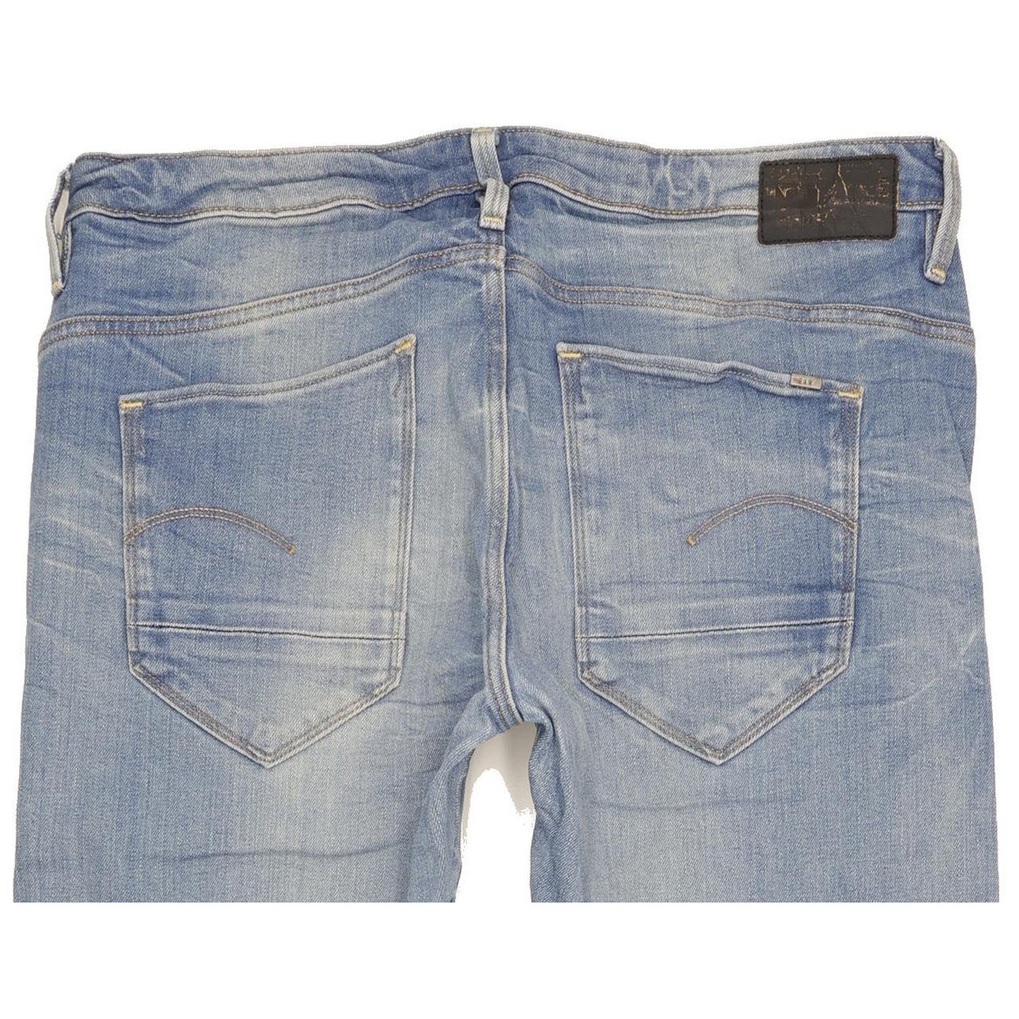 G-Star Arc 3D Women Blue Tapered Loose Boyfriend Stretch Jeans W27 L34