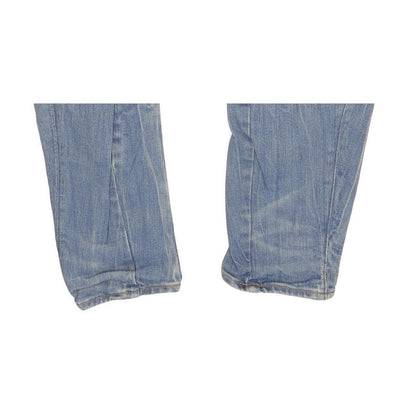 G-Star Arc 3D Women Blue Tapered Loose Boyfriend Stretch Jeans W27 L34