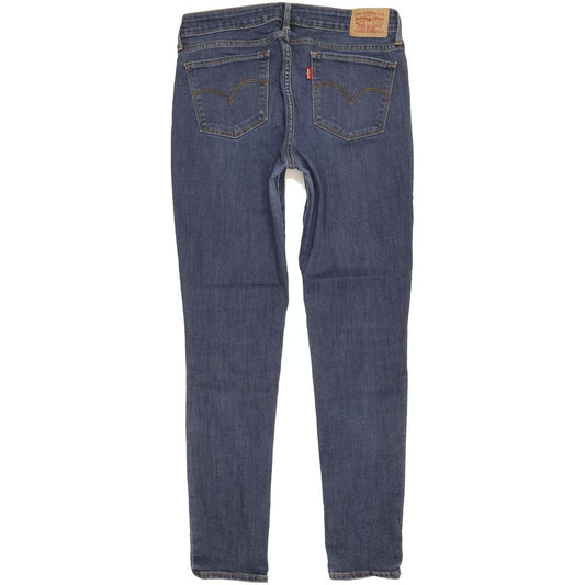 Levi's 711 Women Blue Skinny Slim Stretch Jeans W30 L29