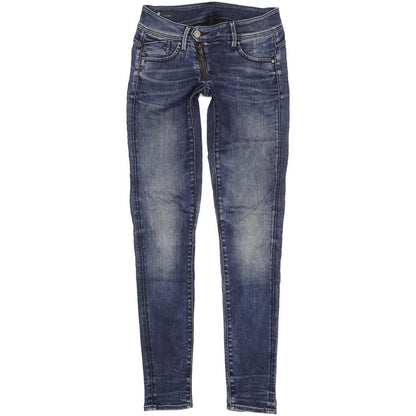 G-Star Lynn Women Blue Skinny Slim Stretch Jeans W27 L34