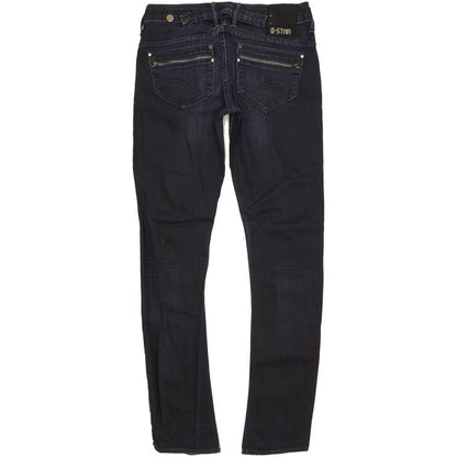 G-Star Corvet Women Navy Skinny Slim Stretch Jeans W31 L33