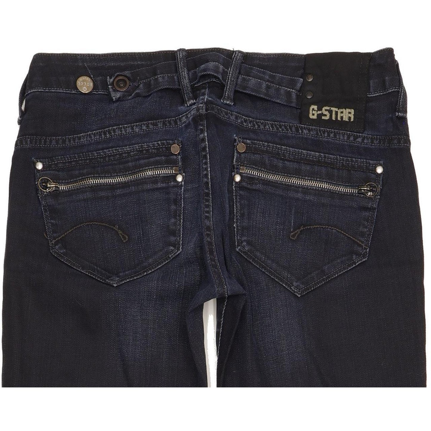 G-Star Corvet Women Navy Skinny Slim Stretch Jeans W31 L33