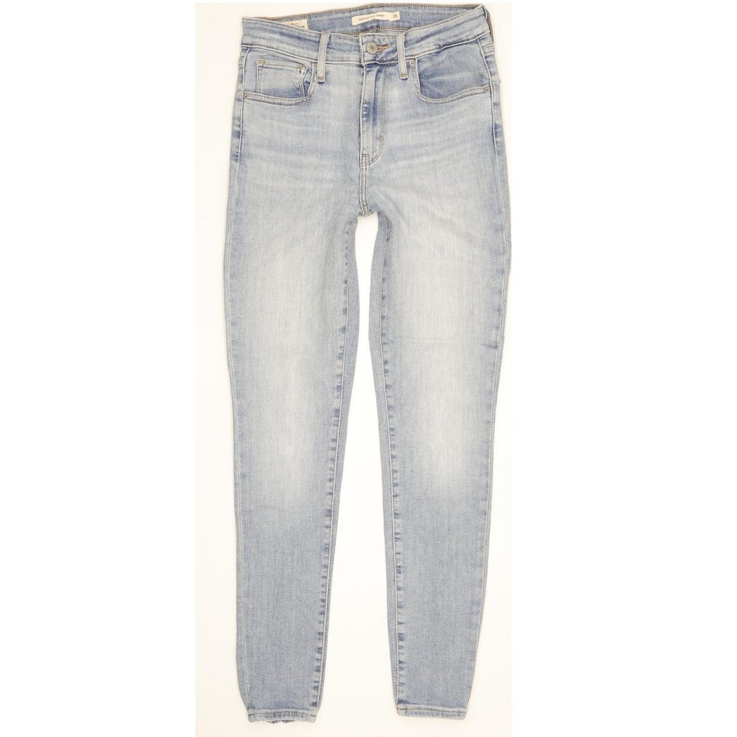 Levi's 721 Women Blue Skinny Slim Stretch Jeans W26 L28