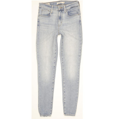 Levi's 721 Women Blue Skinny Slim Stretch Jeans W26 L28