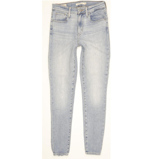 Levi's 721 Women Blue Skinny Slim Stretch Jeans W26 L28