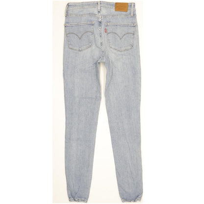 Levi's 721 Women Blue Skinny Slim Stretch Jeans W26 L28