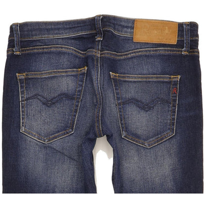 Replay Women Blue Skinny Slim Stretch Jeans W29 L30