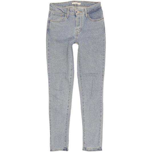 Levi's 721 Women Blue Skinny Slim Stretch Jeans W26 L30