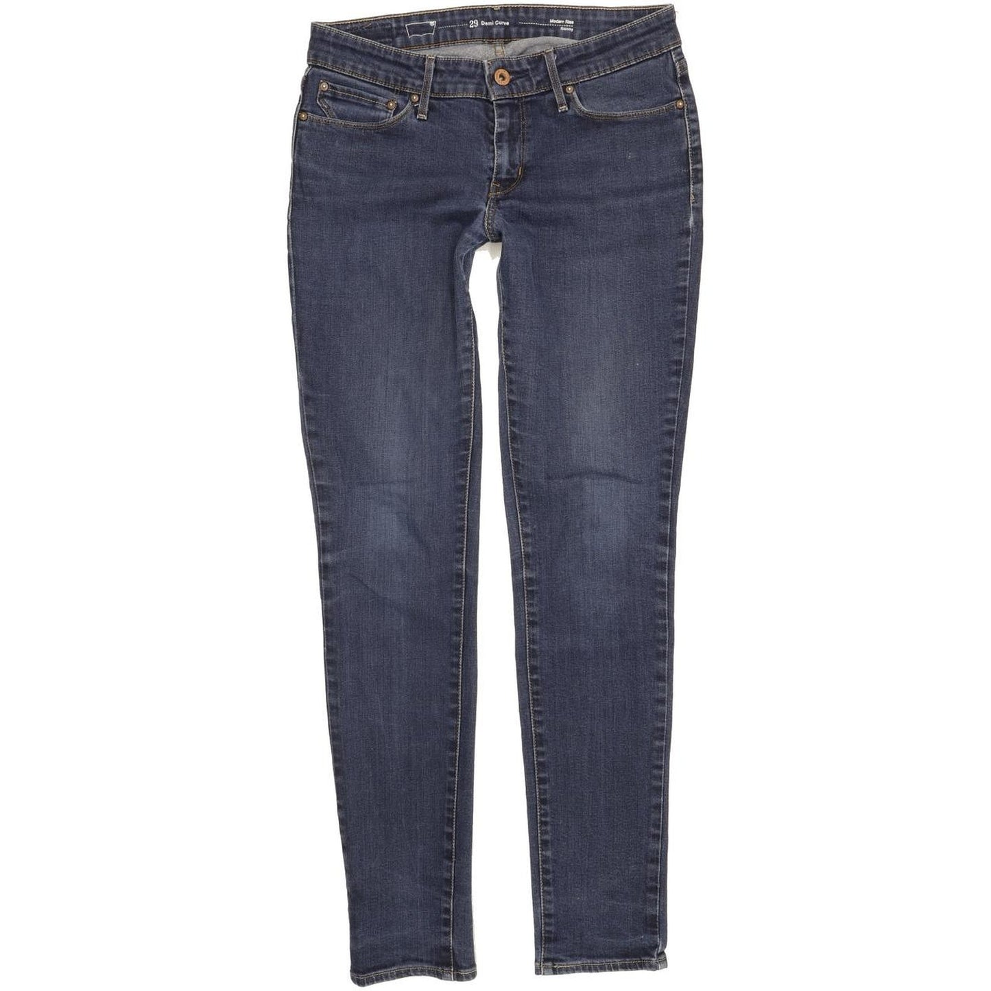 Levi's Demi Curve Women Blue Skinny Slim Stretch Jeans W29 L31