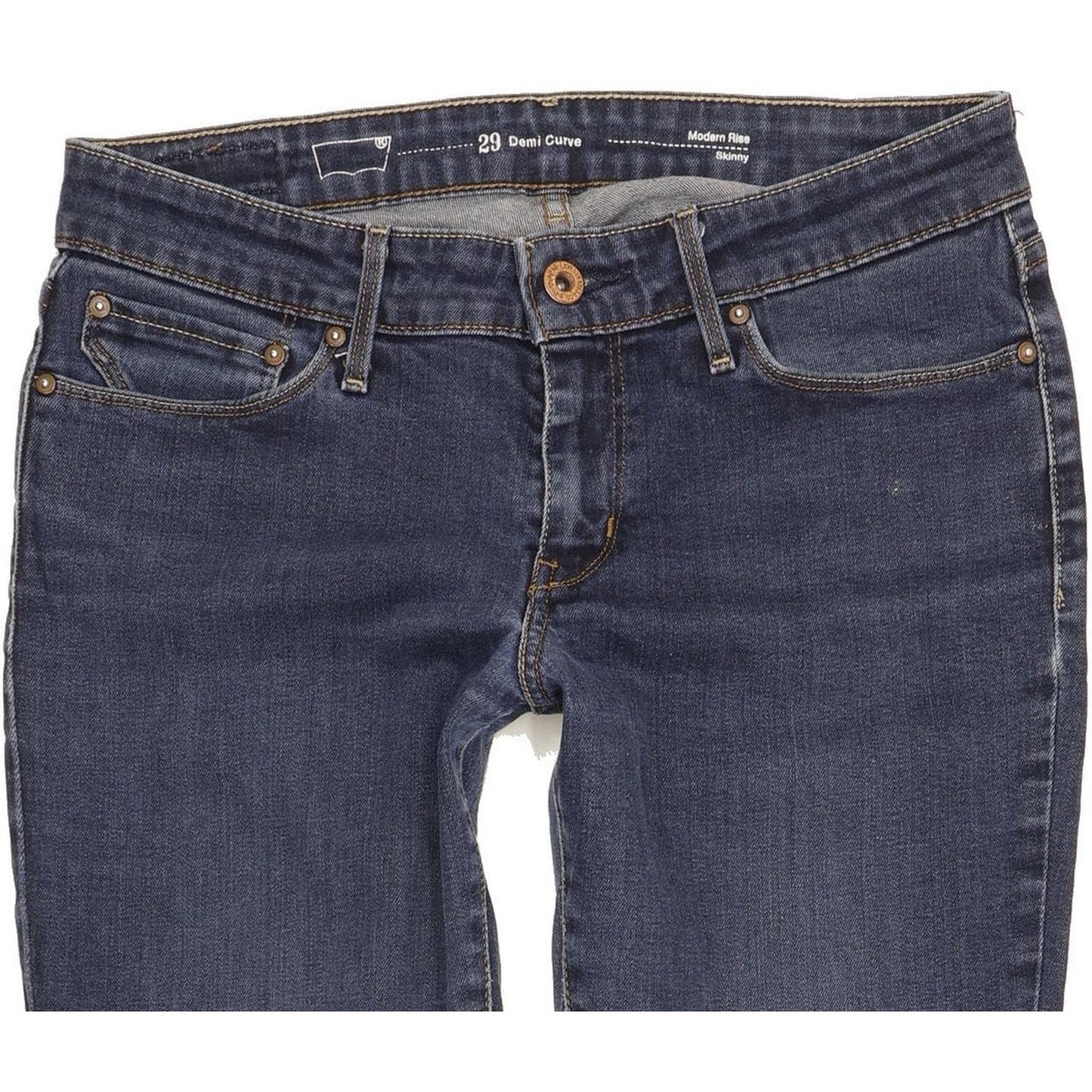 Levi's Demi Curve Women Blue Skinny Slim Stretch Jeans W29 L31