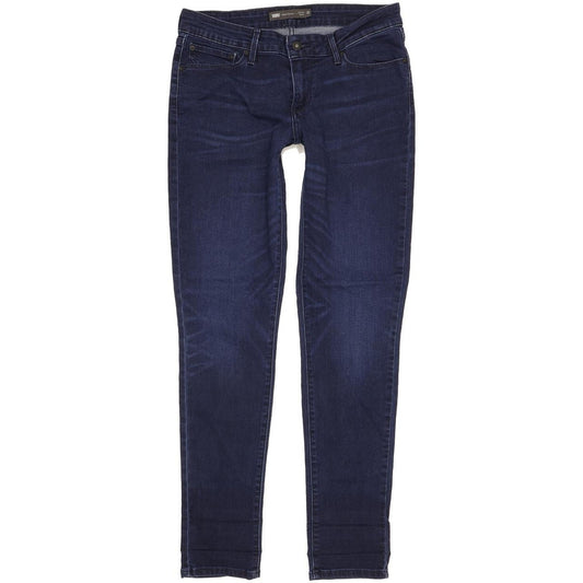 Levi's Demi Curve Women Navy Skinny Slim Stretch Jeans W29 L31