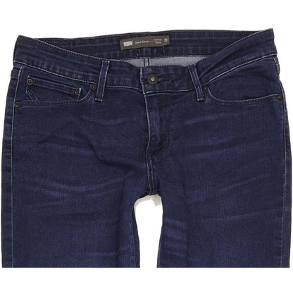 Levi's Demi Curve Women Navy Skinny Slim Stretch Jeans W29 L31