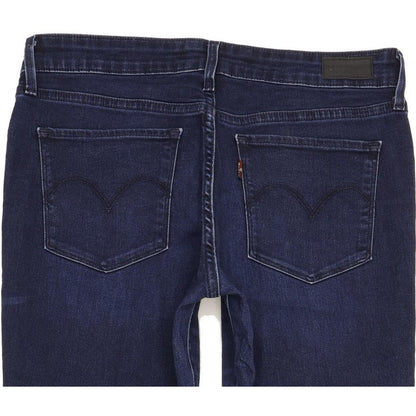 Levi's Demi Curve Women Navy Skinny Slim Stretch Jeans W29 L31