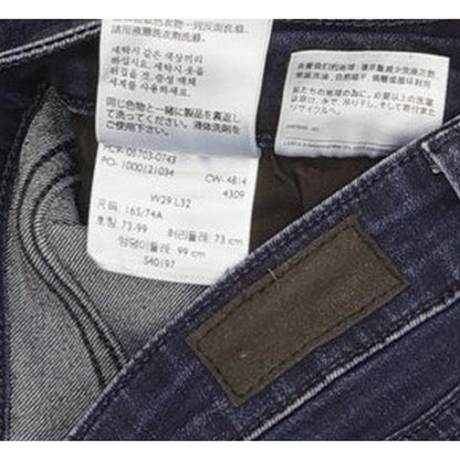 Levi's Demi Curve Women Navy Skinny Slim Stretch Jeans W29 L31