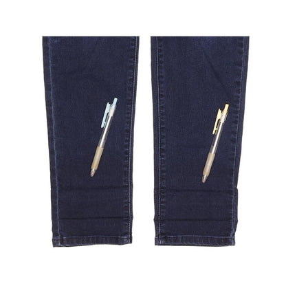 Levi's Demi Curve Women Navy Skinny Slim Stretch Jeans W29 L31