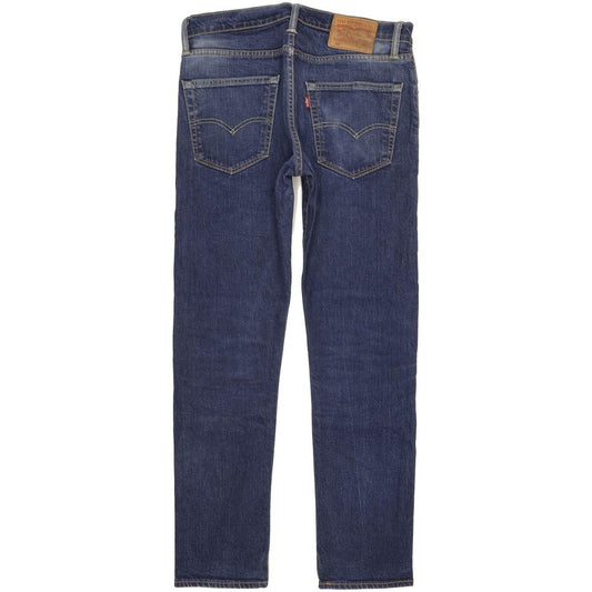 Levi's 502 Men Blue Tapered Slim Stretch Jeans W30 L30