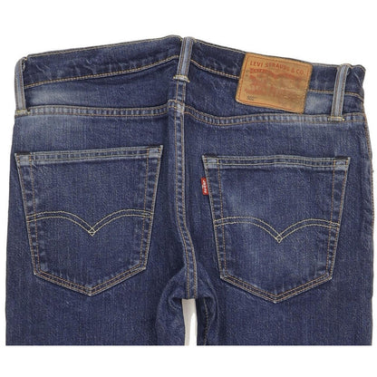 Levi's 502 Men Blue Tapered Slim Stretch Jeans W30 L30
