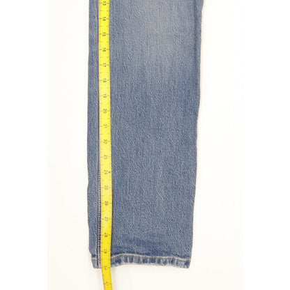 Levi's Low Pitch Women Blue Straight Regular Stretch Jeans W28 L30