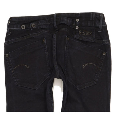 G-Star Midge Women Navy Straight Slim Stretch Jeans W28 L31